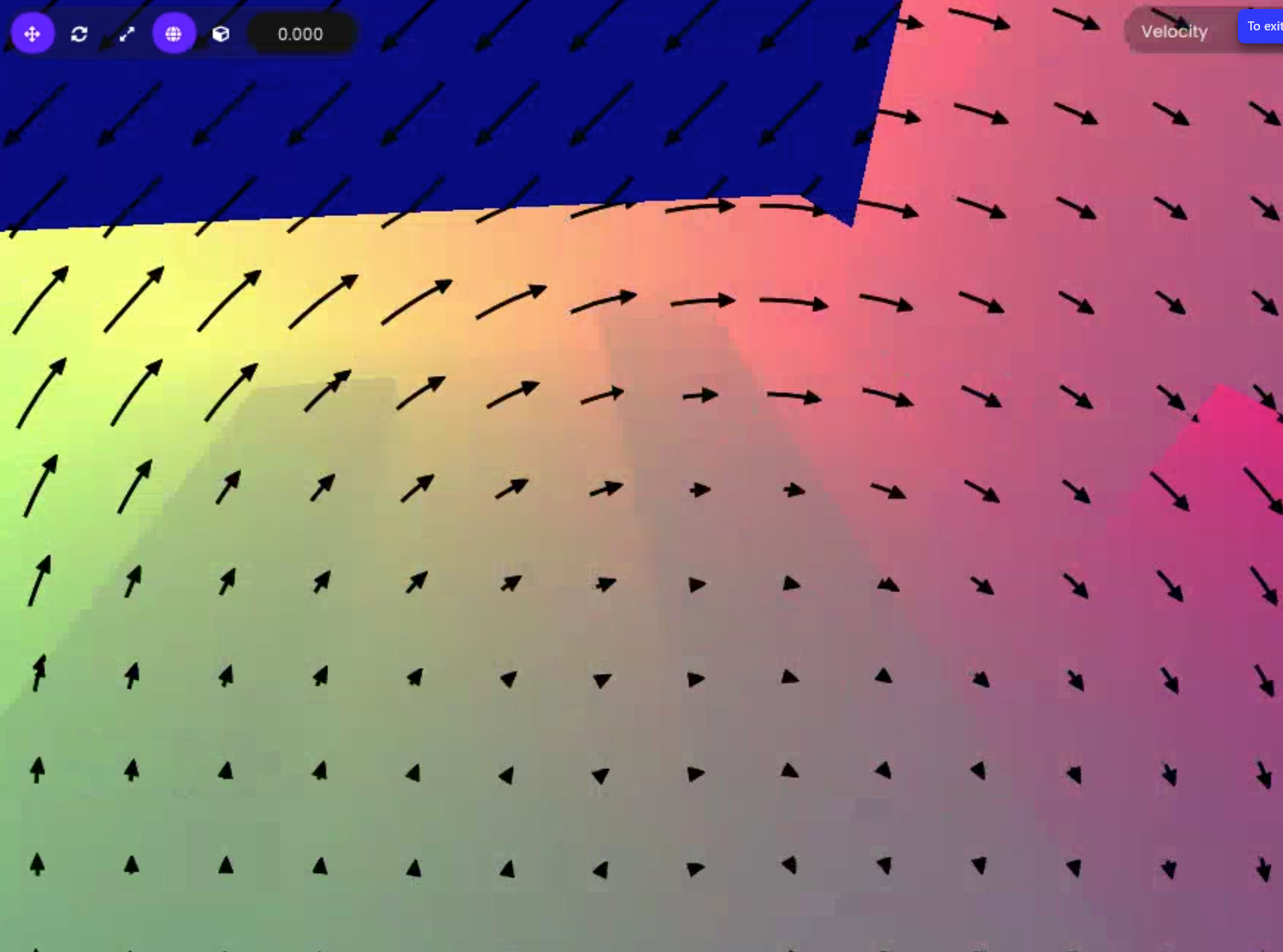 Velocity buffer